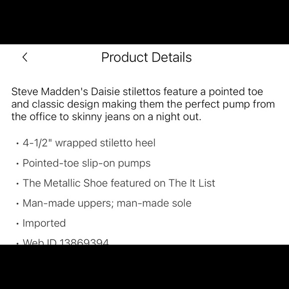 Steve Madden pumps